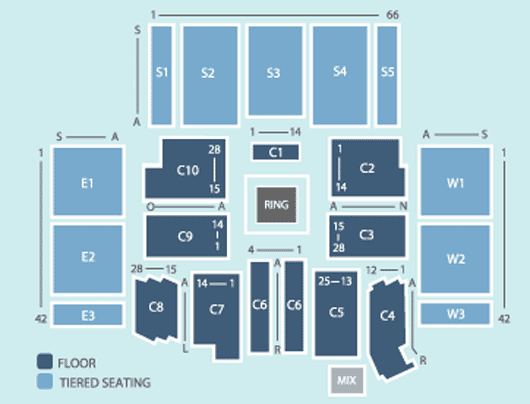 Aberdeen Exhibition & Conference Centre  Seating Plan