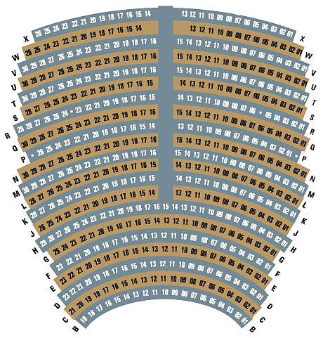 Grand Opera House Seating Chart