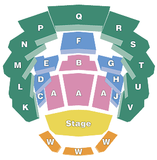 Waterfront Hall Conference and Concert Centre Seating Plan