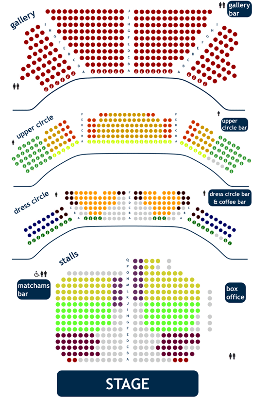 The Grand Theatre Seating Plan