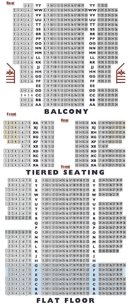Corn Exchange Cambridge Seating Plan View The Seating Chart For The 