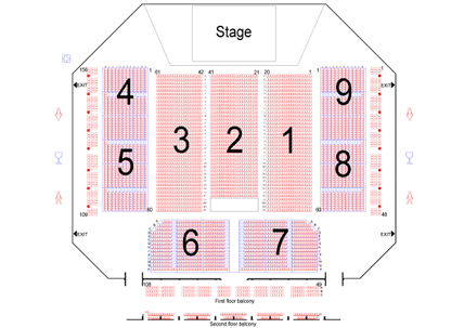 Motorpoint Arena Cardiff Seating Plan