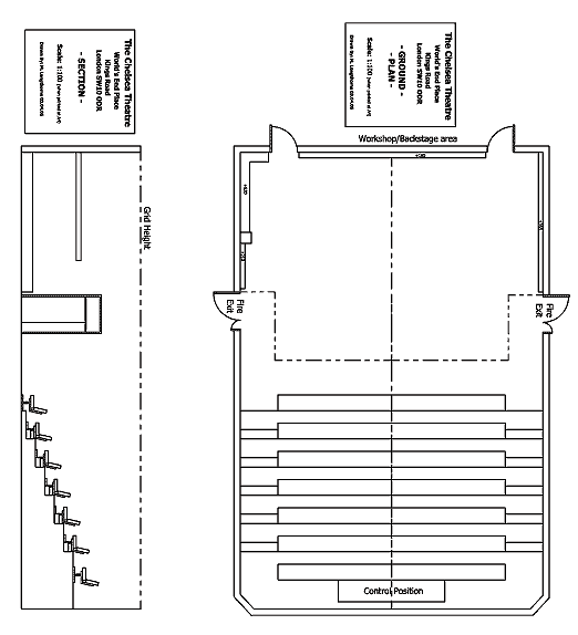 The Chelsea Theatre Seating Plan
