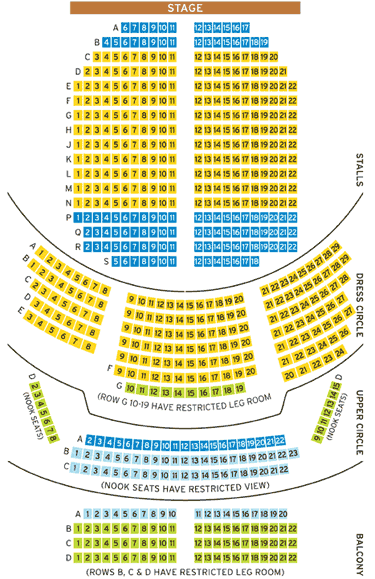 Everyman Theatre Seating Plan Cheltenham