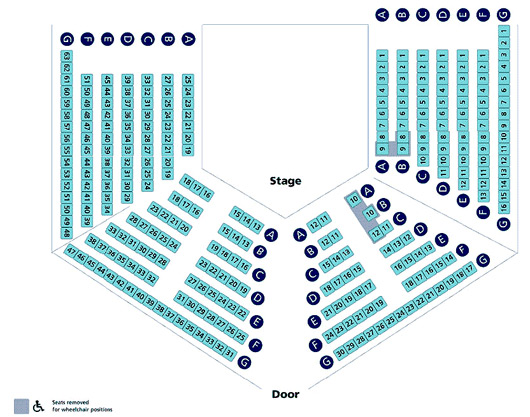 Minerva Theatre Seating Plan