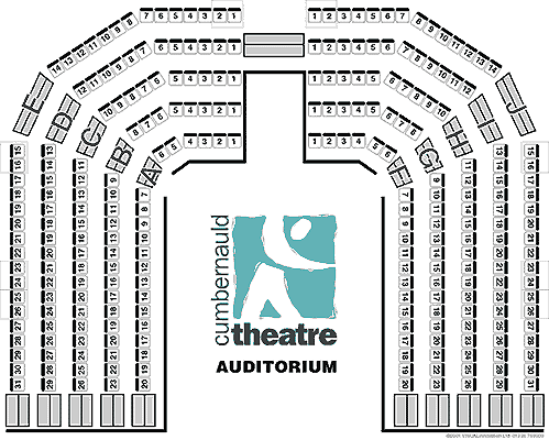 Cumbernauld Theatre Seating Plan
