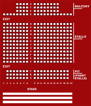 The Mick Jagger Centre Seating Plan