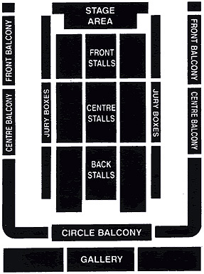 Caird Hall Seating Plan