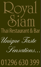 Royal Siam&nbsp; - Buckinghamshire's Exotic Thai Restaurant & Bar in Aston Clinton