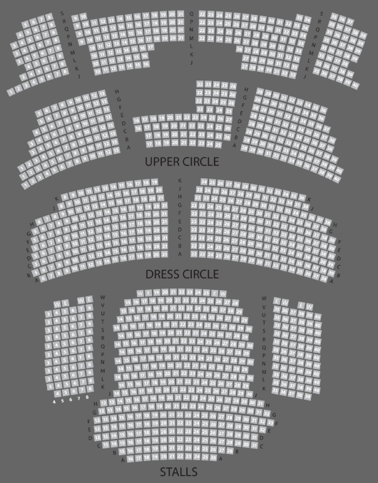 The Kings Theatre Seating Plan