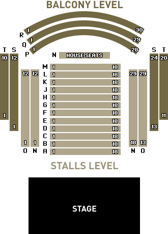 Finchley Arts Depot Seating Plan