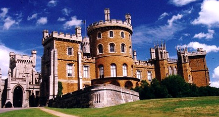 Belvoir Castle in Grantham