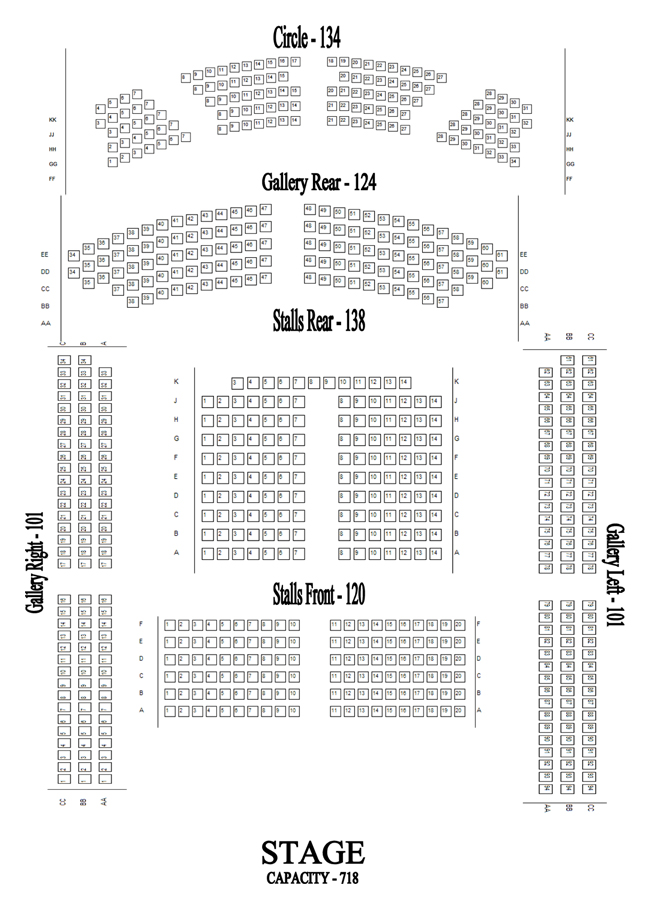 Hamilton Seating Chart Dc
