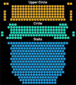 Lyric Theatre Seating Plan