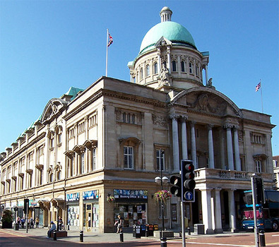 Hull City Hall in Hull