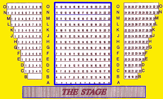 Kenneth More Theatre Seating Plan