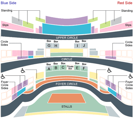 The Opera House Seating Chart
