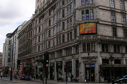 Savoy Theatre in London West End