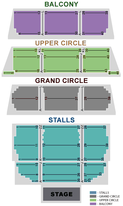 Theatre Royal Drury Lane Seating Plan