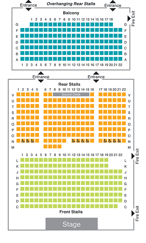 Great Woods Seating Chart