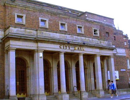 City Hall in Newcastle