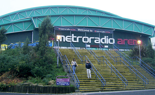 Metroradio Arena in Newcastle