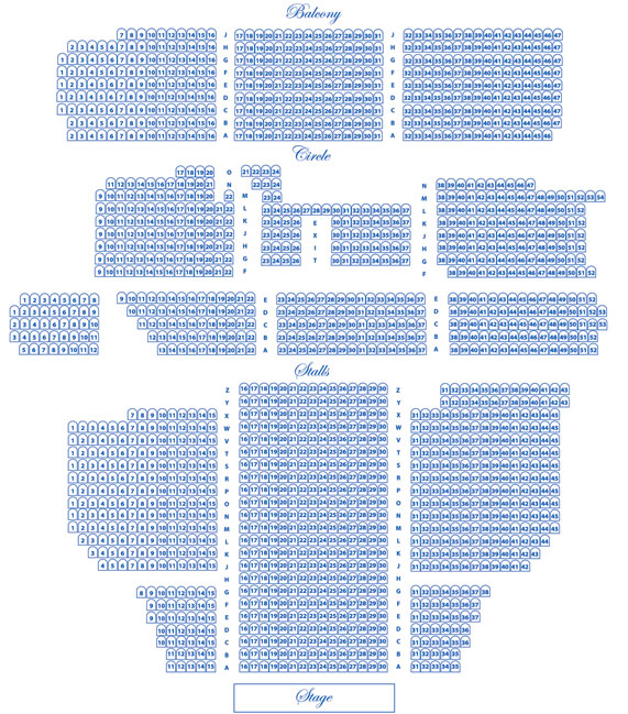 Oxford New Theatre Seating Chart