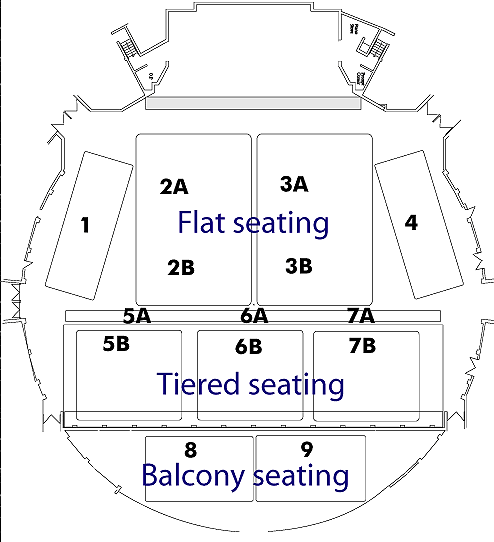 Plymouth Pavilions Seating Plan