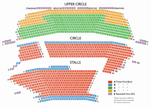 theatre royal plymouth seating plan theatres