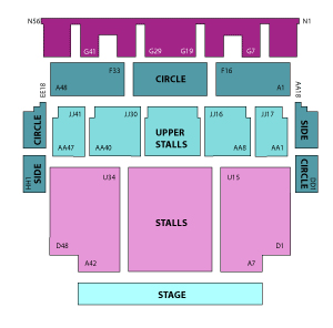 The Guildhall Seating Plan