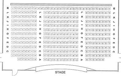 Angel Theatre Seating Plan