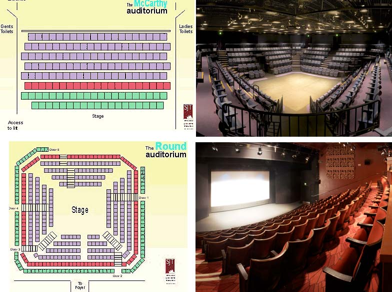 Stephen Joseph Theatre Seating Plan