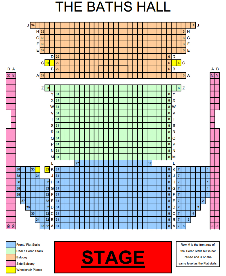 Theatre Royal Bath Seating Chart