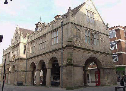 The Old Market Hall in Shrewsbury