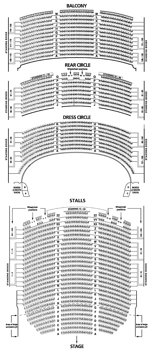 The Mayflower Seating Plan