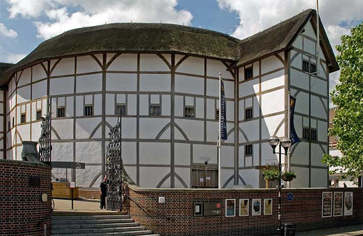 Shakespeares Globe Theatre in Southbank