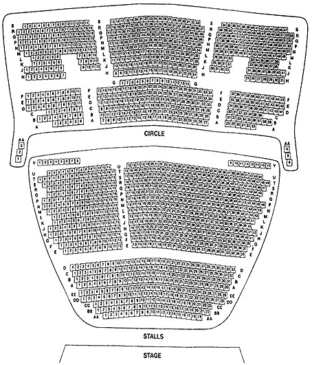 Victoria Hall Seating Plan