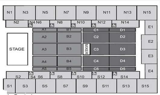 Wembley Stadium Floor Seating Plan