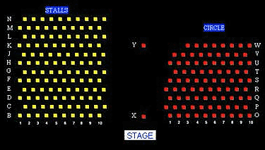 Rosehill Theatre Seating Plan