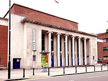 Civic Hall in Wolverhampton