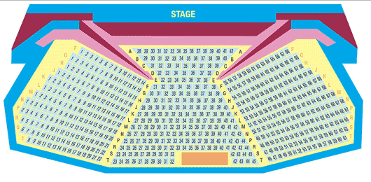Octagon Theatre Seating Plan